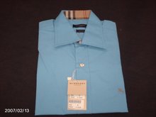 Burberry Blouse/Overhemd BLAUW